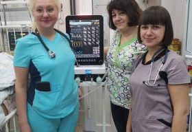 Parimatch Foundation presented two modern ALVs to Okhmatdyt